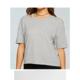 Self-operated chaser retro jersey ventilated short sleeve pocket T-shirt (blend grey) -blend grey
