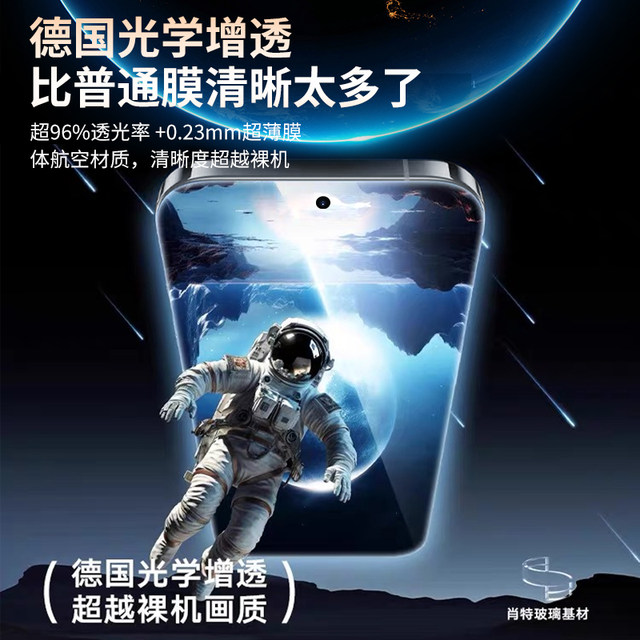 Suitable for iqooneo10/9 tempered film vivoiqoo15/13/12/11/10iqoo8/iqooneo7neo6/5 full screen iqooz9Turbo+ mobile phone vivo privacy film iq00pro