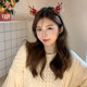 Christmas head jewelry Mori Moriki hair clip cute children's antlers ear hair hoop hair jewelry small clip hair accessories