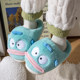 Ugly Fish Women's Cotton Slippers Women's Winter 2025 New Indoor Home Warm Cotton Shoes Plush Slippers Women's Winter
