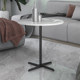 Nordic sofa side table light luxury slate living room small coffee table corner table bedside cabinet simple modern round table