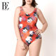 BE van der Ann large size plus fat triangle swimsuit for women, fat mm gathering to make her look slimming and covering her belly for vacation swimsuit