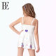 BE van der An children's one-piece dress swimsuit sun protection princess feeling new products 2025