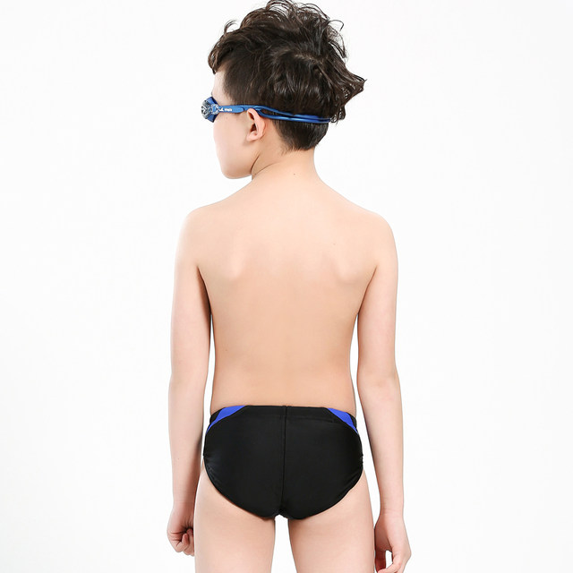 Yingfa children's swimming trunks competition training briefs boys' swimwear small, medium and large boys' professional resistance swimming trunks