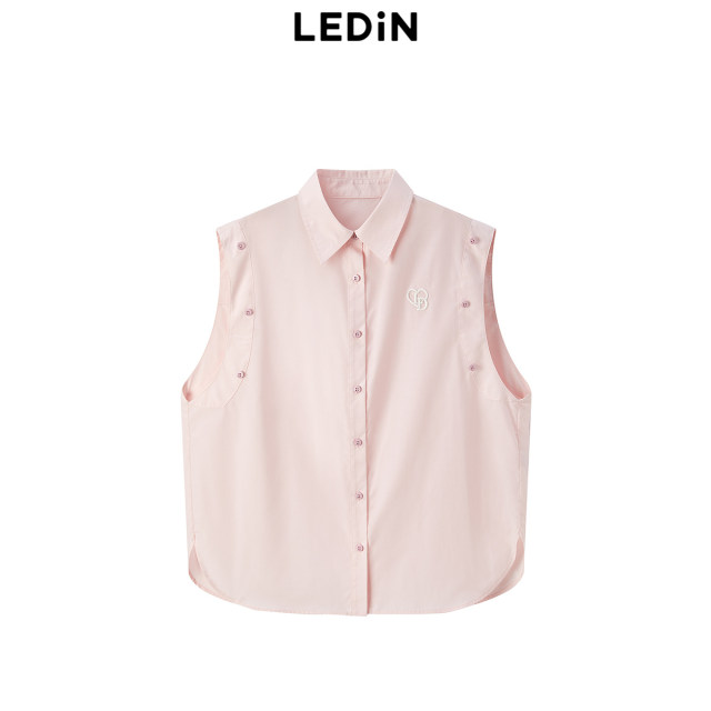 Lecho Spring New Off-Shoulder Shirt Dopamine Top C1CAE1512