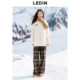 Leting imitation lamb wool hooded sweatshirt new winter three-dimensional doll loose polar fleece pullover sweatshirt