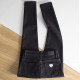 Embroidered black jeans women's tiny feet pants 2025 spring and summer new high-waisted slimming tight stretch pencil pants