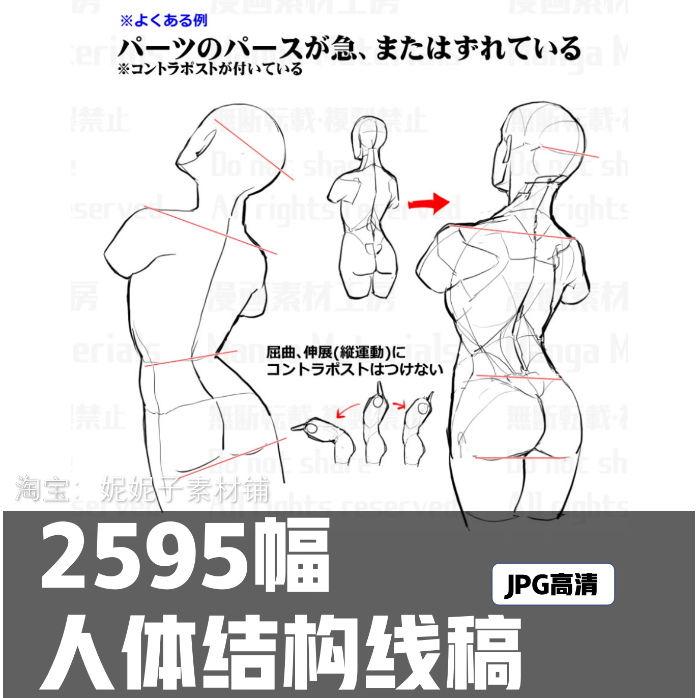 P站人体素材 新人首单立减十元 21年12月 淘宝海外