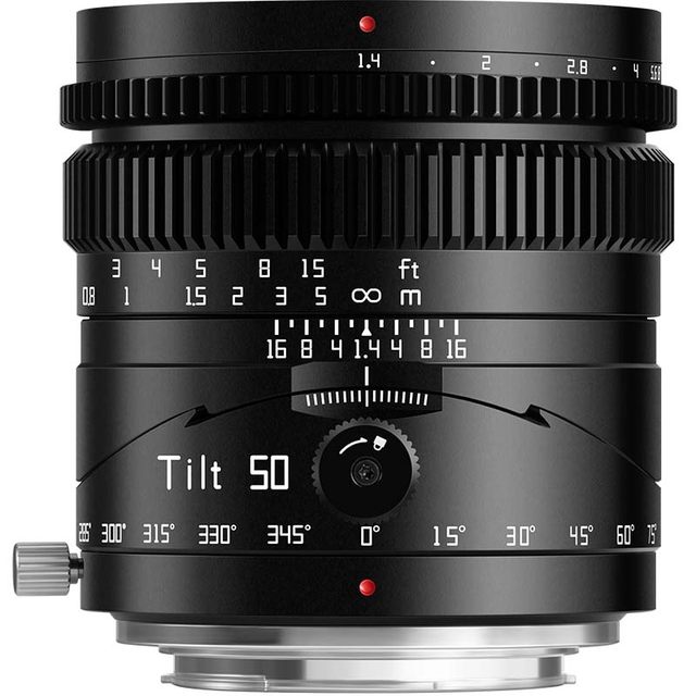 Mingjiang Optical 50mm f1.4 axis shift lens suitable for Fuji X Sony E-mount Canon RF Panasonic L Nikon Z
