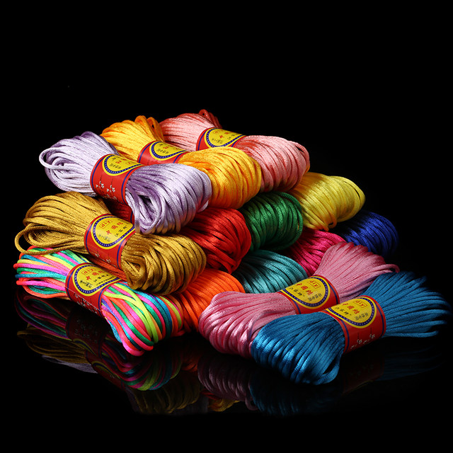 Chinese Knot Rope No. 5 Braided Rope No. 6 Handmade Braided Wire Chinese Knot Rope No. 6 Braided Wire