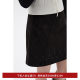 Lily Olachi New Women's Fashion Top Follow Skinity High -waist A -shaped Hede Skirt