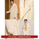 LILY New Winter Women's Clothing 100% Wool Loose Commuting High-end Double-Side Wool Coat Wool Coat