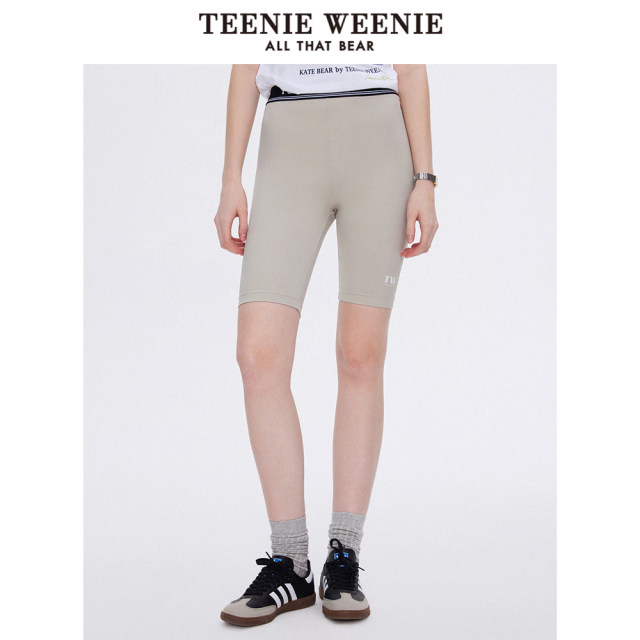 TeenieWeenie Bear Ole Summer Cool Comfort Contrast Color Sports Cycling Pants Shorts