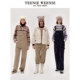 TeenieWeenie Bear Outlet Winter Combed Cotton Corduroy Overalls Retro Hong Kong Style
