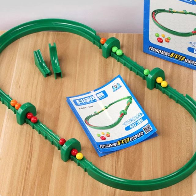 Puzzle magnetic accelerator cannon toys popular science experimental toys teaching aids physics kindergarten science area magnetic materials