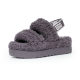 UGG women's sandals thick-soled casual sponge cake shoes fluffy soft plush shoes 1120876