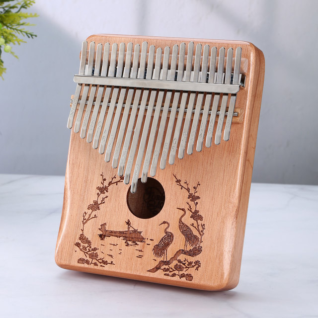 Thumb piano kalimba 21-tone electric box 17-tone crystal finger piano kalimba portable easy-to-learn musical instrument gift