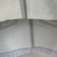 2025 summer new pocket chain design sense denim skirt for women versatile slim A-line skirt
