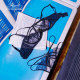FOXIE Cross PVC Strap Lace Cup Bra AgentProvocateur Female Sexy Underwear AP Underwear