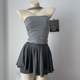 Ballet girl slim and versatile A-line skirt female spring flared skirt high-waisted skirt pants dance practice clothes