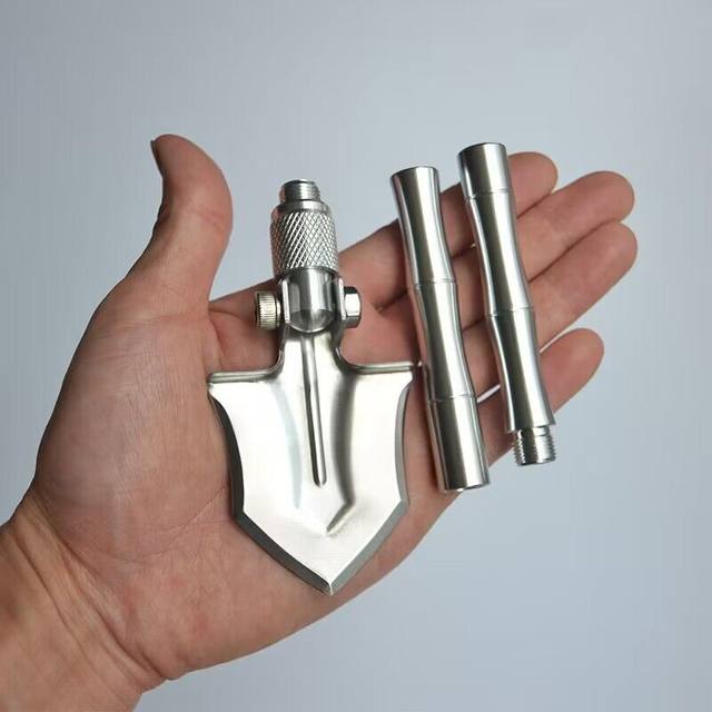 Mini engineer shovel outdoor portable folding hand shovel home gardening tool shovel small multi-functional pocket hand shovel