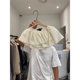 Match the atmosphere artifact ~ Sweet niche lace layered with solid color puffy skirt curtain