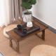 Tatami tea table solid wood Chinese style low table tea table folding bay window table balcony window sill small table household small kang table