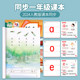 A complete set of pinyin cards for young children to connect first-grade consonants and finals in spelling training to learn the Chinese alphabet.