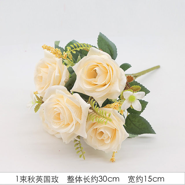 Clearance! Fake flowers, simulated bouquets, plastic flower bouquets, roses, silk flowers, dried flowers, home furnishings and decorations