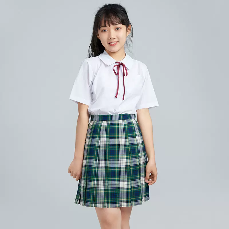 萌芽jk制服校供日常穿搭丸领衬日本学生服 日本校服