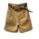 Large size casual shorts for women in summer 2025 loose fat girl mm overalls high waist slimming wide legs five-point mid-sized pants