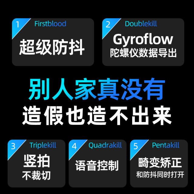 Xiaotu S6 anti-shake 4K sports camera riding helmet pocket chest fixed electric motorcycle driving recorder