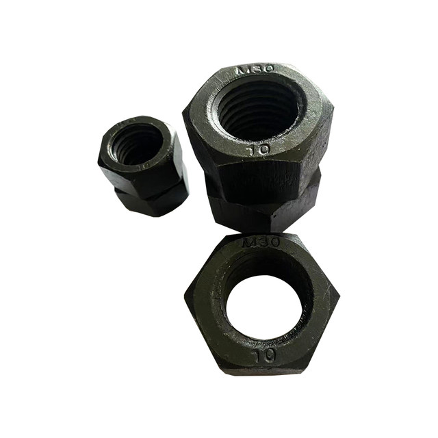 
Black grade 8 and grade 10 fine thread hexagonal nut M8M10M16M18M24M27M30M33*1x1.25x1.5x2