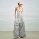 OfAkiva'All Things to Do's Full Cotton Fish Bone High Waist Pleated Printed Wide Legs