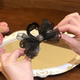 French elegant mesh black bow medium size grab back head temperament hair clip shark chuck headdress hair accessories women