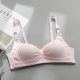Simple bra women gathered underwear for girls with thin big breasts, small breasts without steel rings 16-18-24 years old