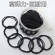 Head rope female tie temperament new leather cover black high elastic hair ring hair accessories tie hair rubber band hair rope adult