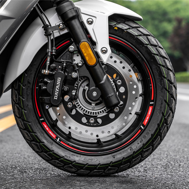 Applicable to V Rui Dayang ADV350 wheel sticker tire sticker reflective letter sticker waterproof sticker sticker decoration and modification
