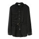 Somsom/Soma Black Shirt Women's Long Sleeve Senior Design A sense
