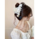 Full back of head cloud mesh clip for women 2025 new high-end hairdo shark clip large high-end hair accessories