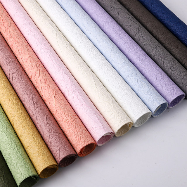 
Stone-grained paper thick texture thickened wrinkle texture paper bouquet wrapping paper flower shop flower art handmade DIY wrapping material