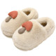 Cotton Slippers Women's Bag Heel 2025 New Autumn and Winter Indoor Home Non-Slip Plush Plush Warm Cotton Shoes for Women