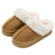 Women's 2025 new winter indoor home non-slip thick-soled plush cotton slippers