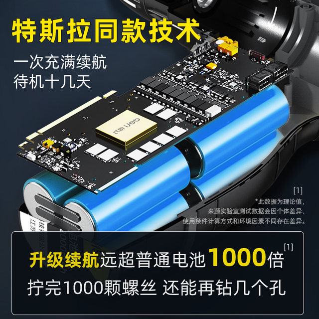 Powerful electric hand drill multi-functional household small electric screwdriver electric rechargeable lithium-ion pistol drill tool for drilling holes