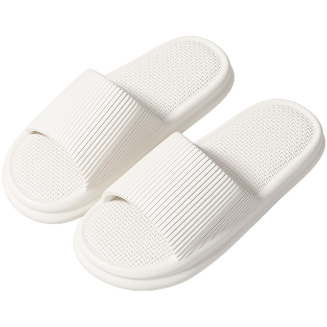 Silent slippers for women in summer indoor home 2025 new home thick sole non-slip dormitory bathroom bath soft bottom