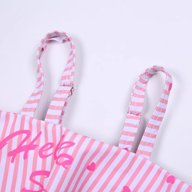 Children's swimsuits, girls one-piece shorts, summer hot princess skirt style children's swimsuits, hot spring swimsuits