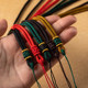 Chinese pendant lanyard hand-woven thick hanger rope men's pull rope Buddha and public necklace rope high-end pendant rope