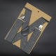 Men's strap trousers elderly hang trousers 5cm outdoor men's fat men's trousers shoulder straps adult 4 clips strap clip