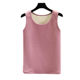 German velvet vest for women in autumn and winter plus velvet and thickened seamless round neck t-shirt for inner wear and outer wear brushed warm base shirt top