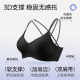 Qingzijing 2025 new popular women's small breasts gathered jelly strips without traces comfortable cross-legged underwear bra